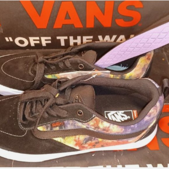Vans Kyle Walker Tie Dye Terry Black Multi Color Men's 13 VN0A5JIEBML - Picture 8 of 13